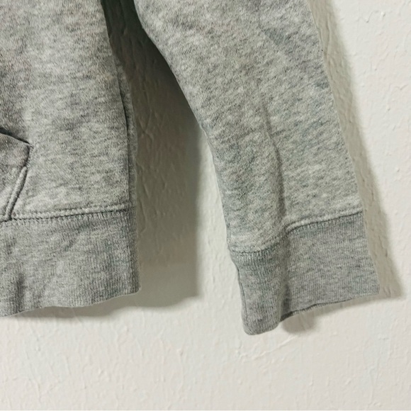 GAP Kids Girls Size Small 6-7 Gray & Pink Jogger Sweatpants Set Full Zip Hoodie - Picture 3 of 15